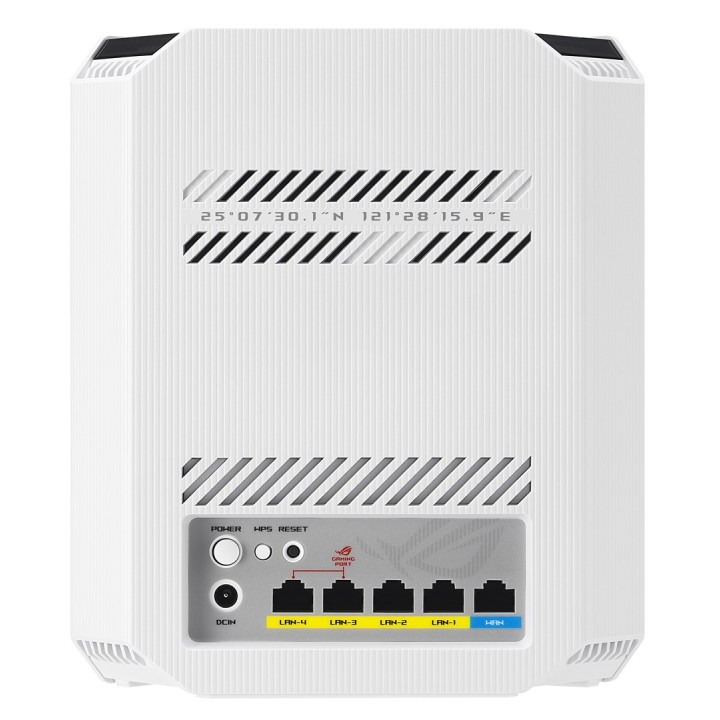 ASUS GS-BE7200 router wireless 2.5 Gigabit Ethernet Dual-band (2.4 GHz / 5 GHz) bianco nero