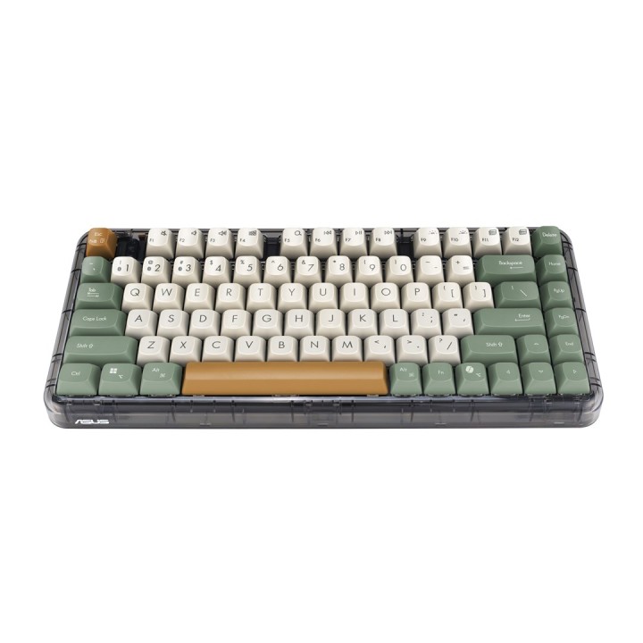 ASUS KD201 Jelly75 Tastiera wireless bianco latte