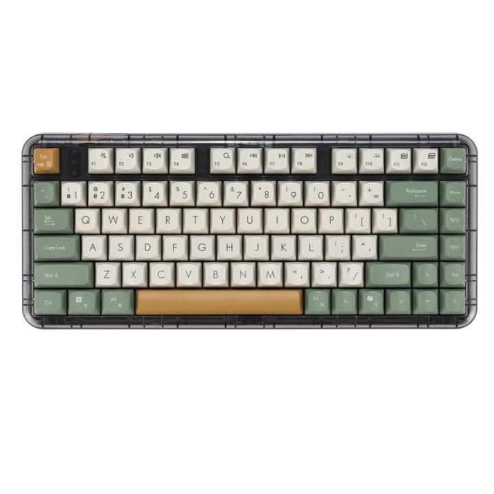 ASUS KD201 Jelly75 Tastiera wireless bianco latte