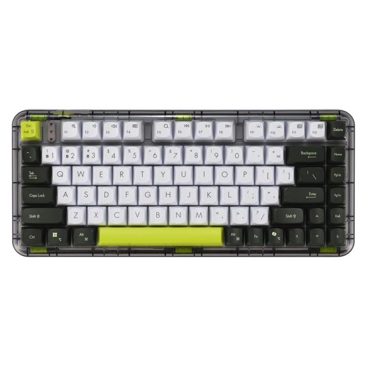 ASUS KD201 Jelly75 Tastiera wireless verde volt