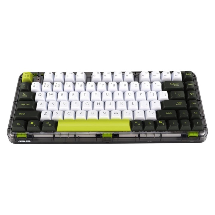 ASUS KD201 Jelly75 Tastiera wireless verde volt