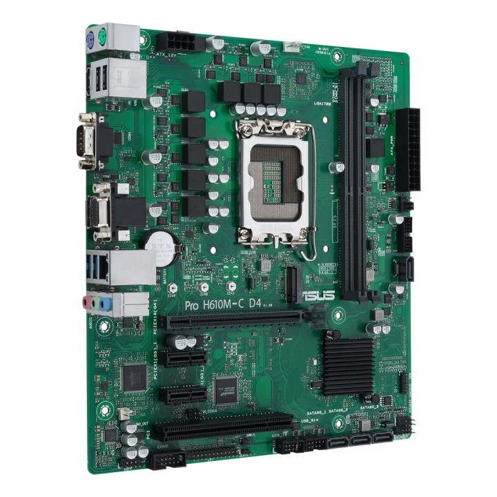 ASUS PRO H610M-C D4-CSM Intel H610 LGA 1700 micro ATX