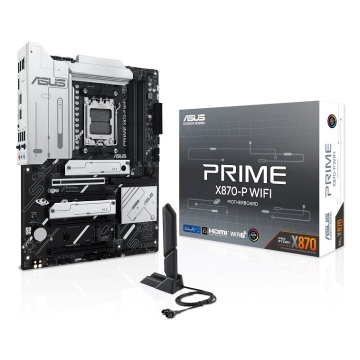 ASUS Prime X870-P WIFI AMD X870 Scheda madre AM5 Socket ATX