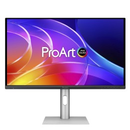 ASUS ProArt OLED PA279CDV monitor per computer 67.3 cm (26.5 ) 3840 x 2160 pixel 4K Ultra HD QD-OLED nero Argento