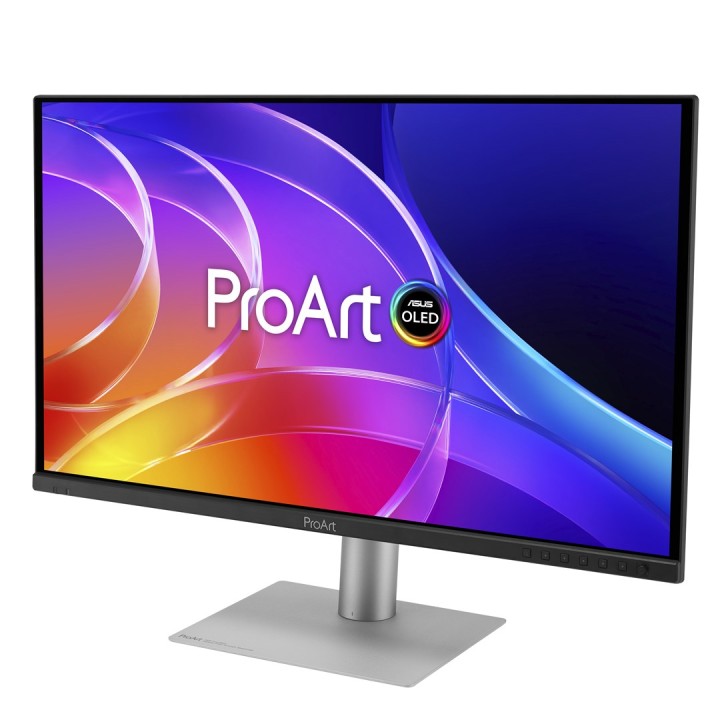 ASUS ProArt OLED PA279CDV monitor per computer 67.3 cm (26.5 ) 3840 x 2160 pixel 4K Ultra HD QD-OLED nero Argento