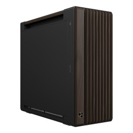 ASUS ProArt PA602 Edizione Legno Moderno Nero - Pannello in Metallo Midi Tower Legno Nero