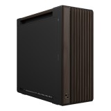 ASUS ProArt PA602 Edizione Legno Moderno Nero - Pannello in Metallo Midi Tower Legno Nero