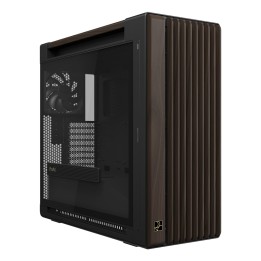 ASUS ProArt PA602 Edizione Legno Moderno Nero - Pannello in Vetro Temperato Midi Tower Legno Nero