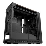ASUS ProArt PA602 Edizione Legno Moderno Nero - Pannello in Vetro Temperato Midi Tower Legno Nero