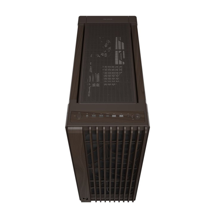 ASUS ProArt PA602 Edizione Legno Retrò Marrone - Pannello in Metallo Midi Tower
