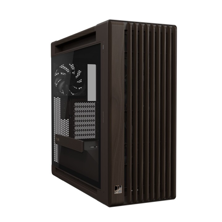 ASUS ProArt PA602 Edizione Legno Retrò Marrone - Pannello in Vetro Temperato Midi Tower