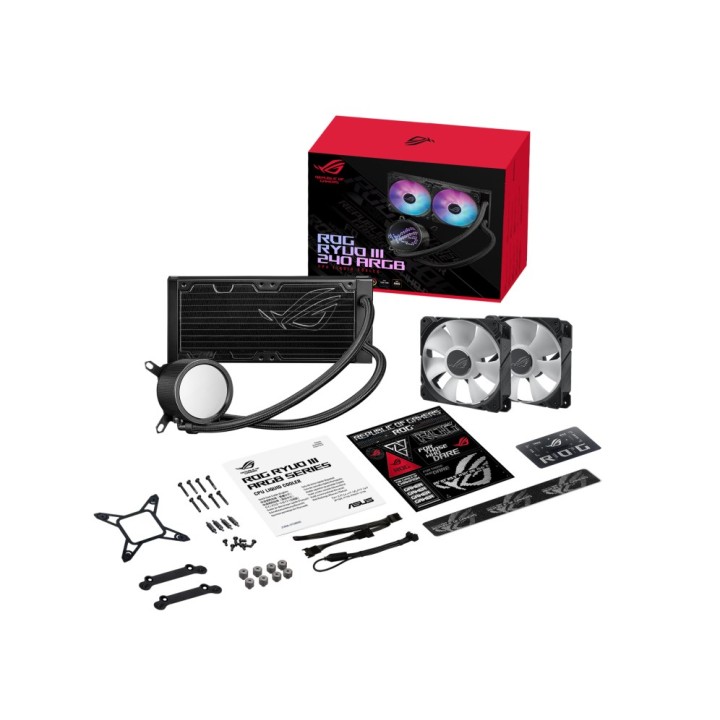 ASUS ROG Ryuo III 240 ARGB raffreddatore AIO per processore 12 cm nero