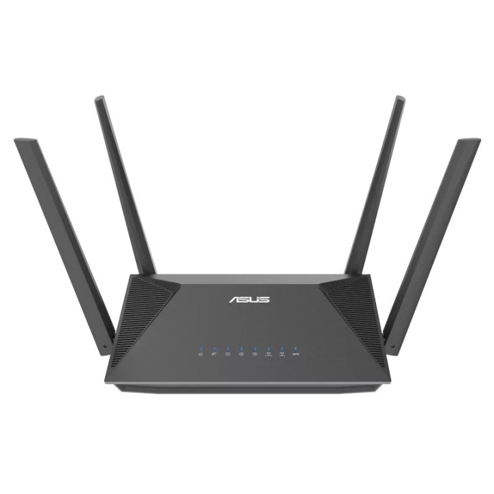 ASUS RT-AX52 AX1800 AiMesh Router wireless Gigabit Ethernet Dual-band (2.4 GHz / 5 GHz) nero