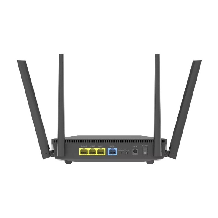ASUS RT-AX52 AX1800 AiMesh Router wireless Gigabit Ethernet Dual-band (2.4 GHz / 5 GHz) nero