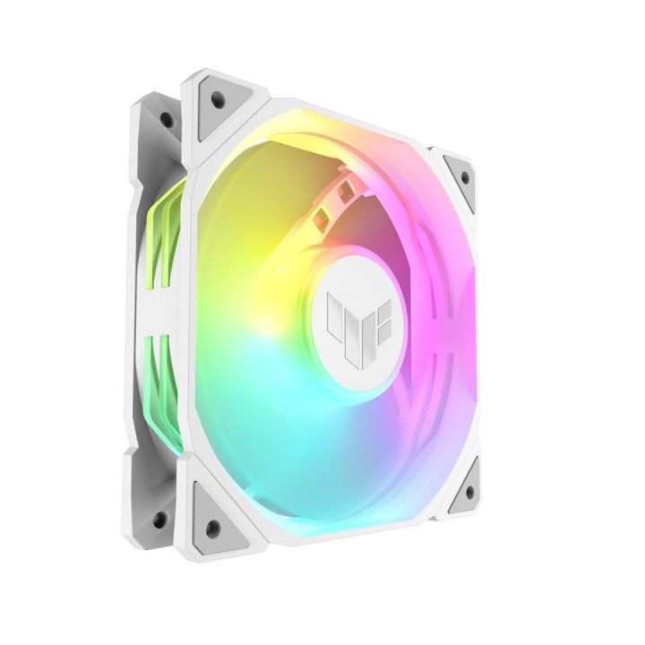 ASUS TUF GAMING TR120 ARGB REVERSE 1-pack Raffreddatore d'aria per case per PC Bianco 12 cm