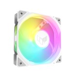 ASUS TUF GAMING TR120 ARGB REVERSE 1-pack Raffreddatore d'aria per case per PC Bianco 12 cm