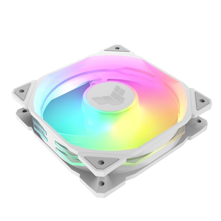 ASUS TUF GAMING TR120 ARGB REVERSE 1-pack Raffreddatore d'aria per case per PC Bianco 12 cm