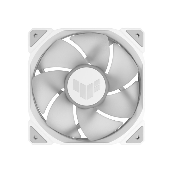 ASUS TUF GAMING TR120 ARGB REVERSE 1-pack Raffreddatore d'aria per case per PC Bianco 12 cm