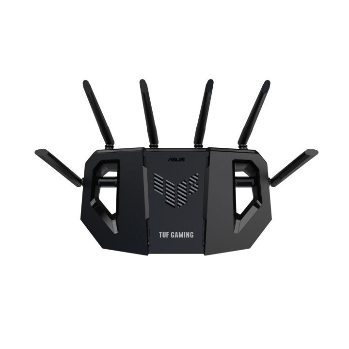 ASUS TUF Gaming BE6500 (TUF-BE6500) router wireless Ethernet Dual-band Gigabit 2.5 (2.4 GHz / 5 GHz) Nero