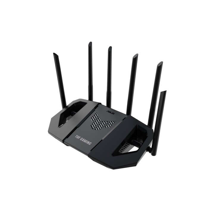 ASUS TUF Gaming BE6500 (TUF-BE6500) router wireless Ethernet Dual-band Gigabit 2.5 (2.4 GHz / 5 GHz) Nero