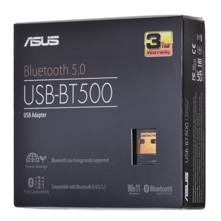 Scheda di rete ASUS USB-BT500 Bluetooth 3 Mbit/s