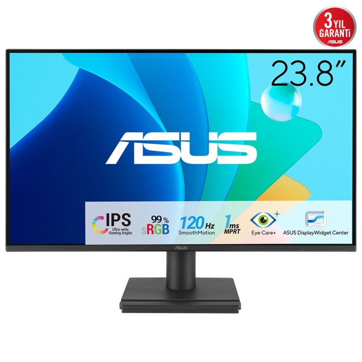 ASUS VA249HG Monitor per computer 60.5 cm (23.8 ) 1920 x 1080 pixel Full HD LCD nero