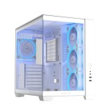Asus A32 PLUS TG ARGB case bianco