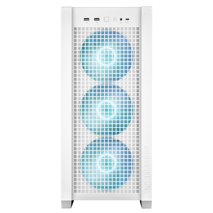 Case Asus TUF GAMING GT302 TG ARGB WHITE