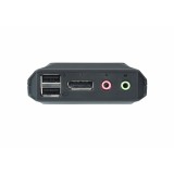 ATEN switch KVM cavo USB DisPlayPort 2 porte