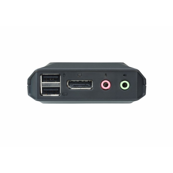 ATEN switch KVM cavo USB DisPlayPort 2 porte