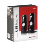 Audiocore AC860 diffusore 2 vie 4 W nero cablato