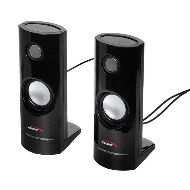 Audiocore AC860 diffusore 2 vie 4 W nero cablato