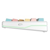 AULA Gasket F87 Pro V2 Tastiera Orange Soda Kailh Meteorite Ice Cream RGB