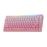 HERO84 HE PINK+Gradient+Contour Dragon King RGB AULA tastiera gasket