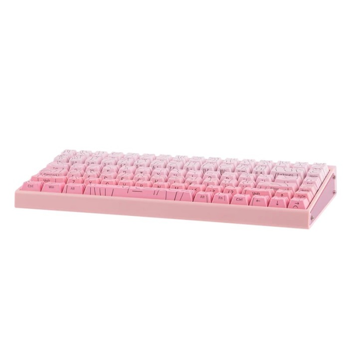 HERO84 HE PINK+Gradient+Contour Dragon King RGB AULA tastiera gasket