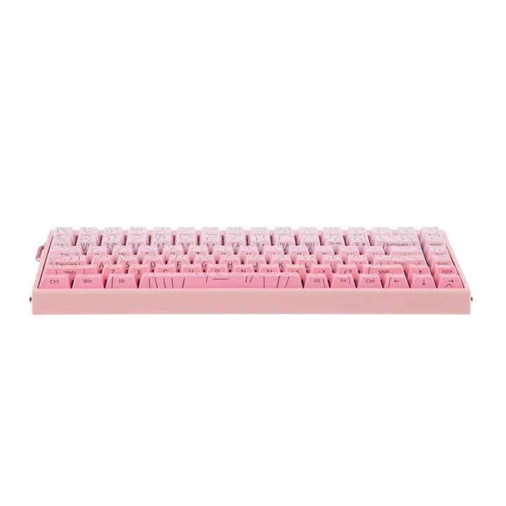 HERO84 HE PINK+Gradient+Contour Dragon King RGB AULA tastiera gasket