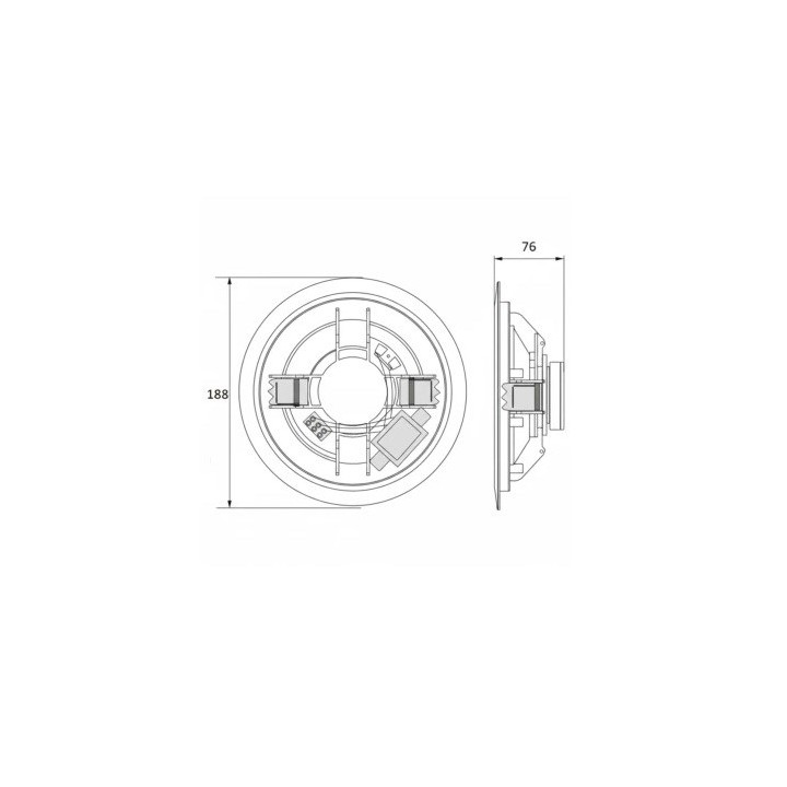 Altoparlante da soffitto Avtek CS 606