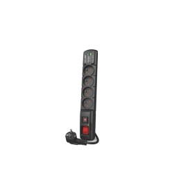 Acar F4 USB A+C cavo di protezione da sovratensione (caricabatterie veloce) 3m, nero