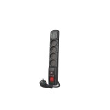Acar F4 USB A+C cavo di protezione da sovratensione (caricabatterie veloce) 3m, nero