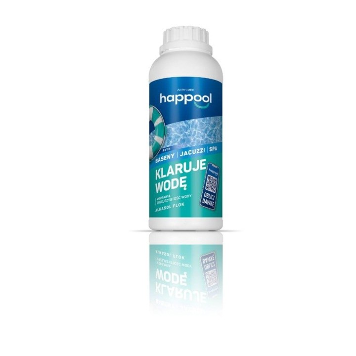 Acrylmed ALKASOL FLOK Liquido per coagulare le impurità nell'acqua della piscina 1 litro