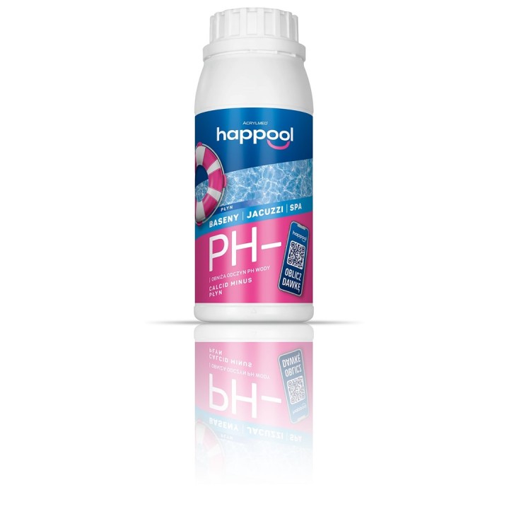 Acrylmed CALCID MINUS Liquido per abbassare il pH dell'acqua della piscina 0,5 litri