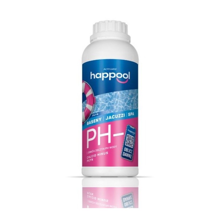 Acrylmed CALCID MINUS Liquido per abbassare il pH dell'acqua della piscina 1 litro