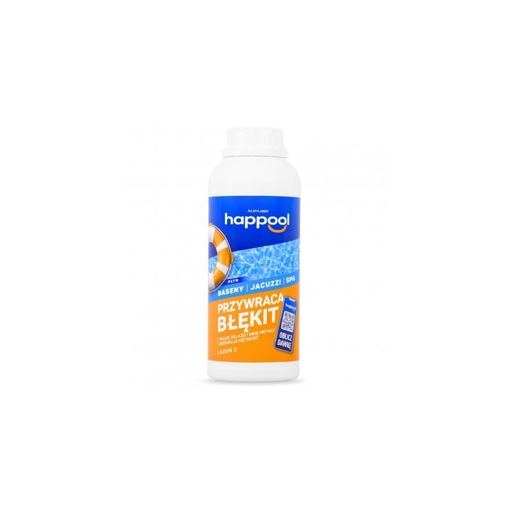 Acrylmed LAZUR C Liquido chiarificante per l'eliminazione dell'acqua marrone 1 litro