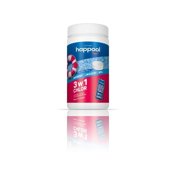 Acrylmed MULTICHLOR Compresse multifunzionali a rilascio di cloro 20 g - 1 kg