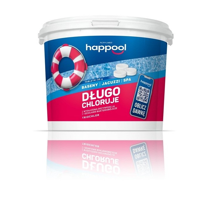 Acrylmed TRIOCHLOR Compresse a rilascio lento di cloro 20 g / 3 kg