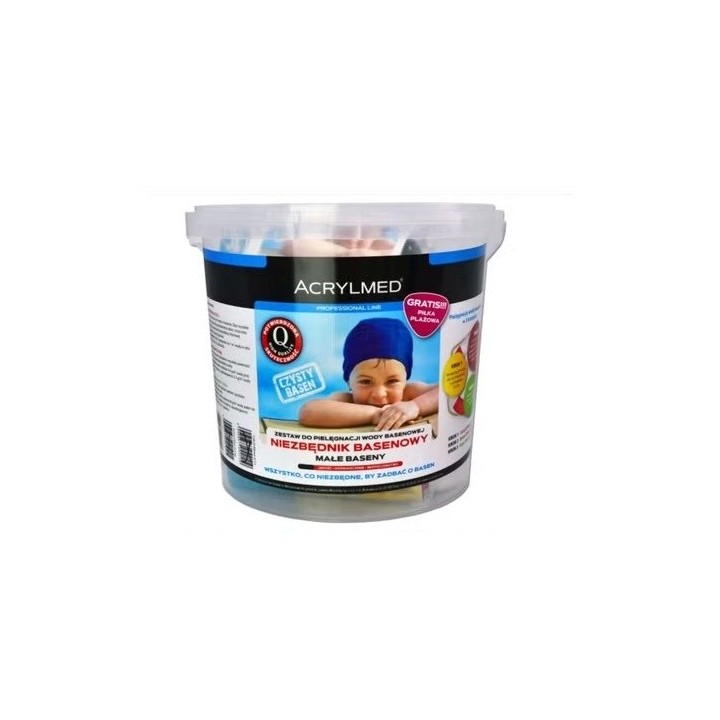 Acrylmed kit trattamento acqua - piscina piccola