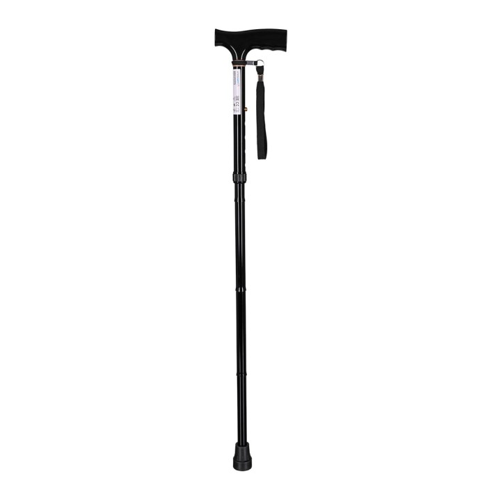 Bastone da passeggio pieghevole ACTIONMED nero