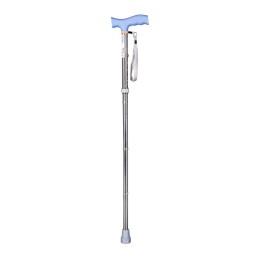 Bastone da passeggio pieghevole ACTIONMED argento