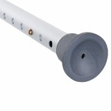 Sgabello per doccia in alluminio rotondo