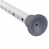 Sgabello per doccia in alluminio rotondo